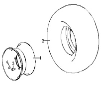 Задние колеса КВАДРОЦИКЛА STELS ATV 100 C