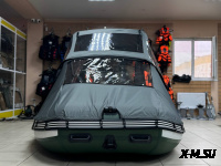 Ходовой комб. (носовой+основной) тент MISHIMO 430 LITE/PRO/LITE DF тем.серый (7)