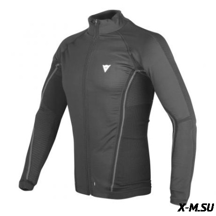 Термокофта D-CORE NO-WIND THERMO TEE LS BLACK/ANTHRACITE