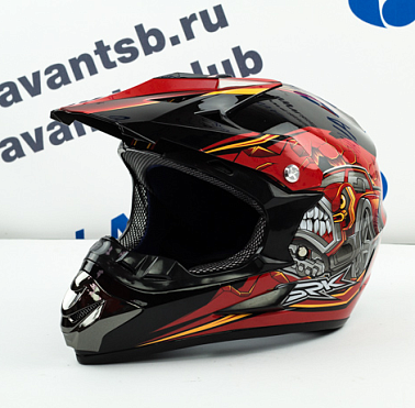 Шлем кроссовый Avantis SPK, Черный