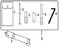 Инструмент КВАДРОЦИКЛА STELS ATV 100 C