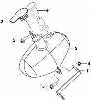 Бак масляный КВАДРОЦИКЛА STELS ATV 100 C