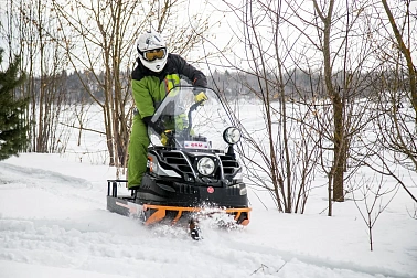 Снегоход Русская механика РМ БУРАН ЛИДЕР АЕ