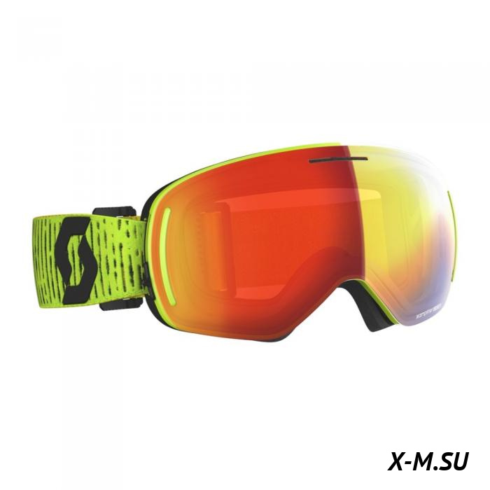 Очки LCG Evo Snowcross (2020') yellow enhancer red chrome