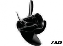 Винт гребной четырехлопастной MERCURY SPITFIRE 10.1 Х 14" ШАГ 40-60 Л.С.на 25% эффективнее при разго