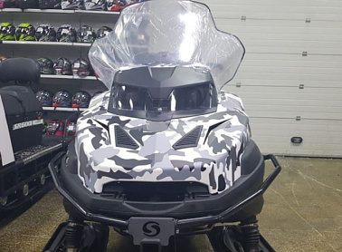 Комплект защиты нижней (черный) для снегохода Викинг 2.0/3/0 JU109146 S800 8407004-10