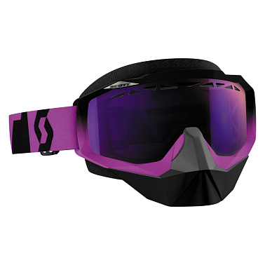 Очки HUSTLE SNOW CROSS oxide purple/black purple