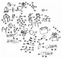 Электрооборудование КВАДРОЦИКЛА STELS ATV 100 C