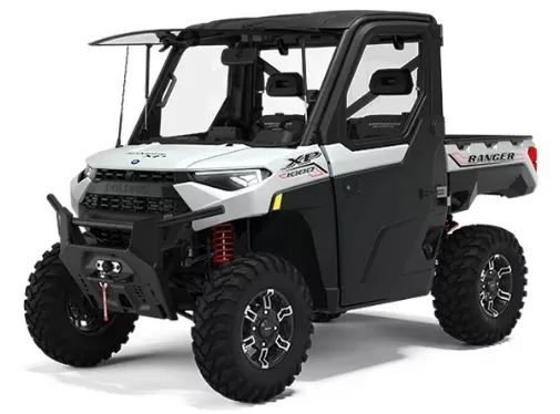 Мотовездеход POLARIS Ranger XP 1000 NS Ultimate – Ghost White Metallic (US spec) (2021)